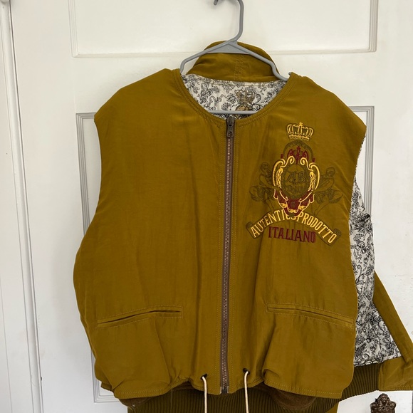 Vintage Umberto Bilancioni jacket with built-in vest. Made in Italy. - Picture 3 of 5